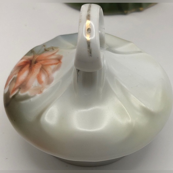 Antique Bavarian Porcelain Chocolate Pot RS Bavaria Gold Trim - Picture 7 of 15